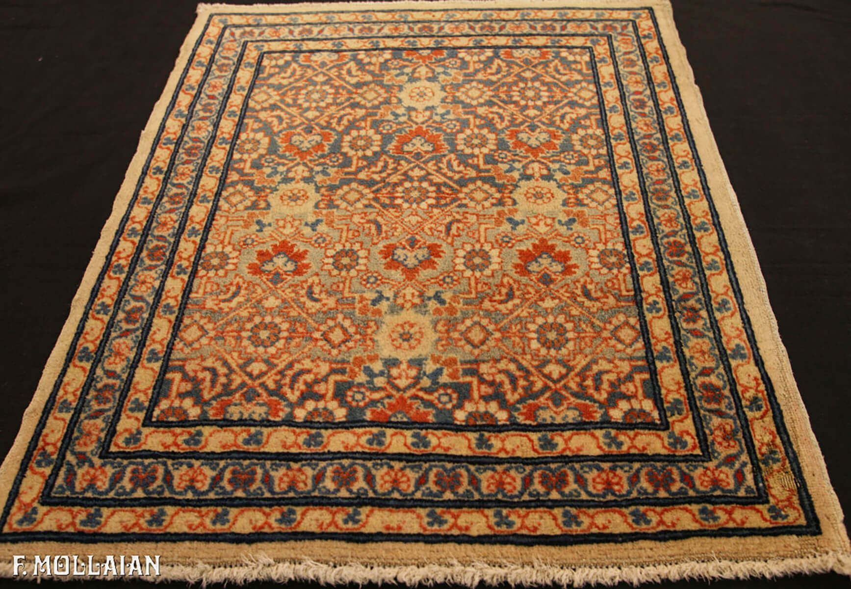 Tapis Persan Antique Tabriz Hadji djalili n°:38758179